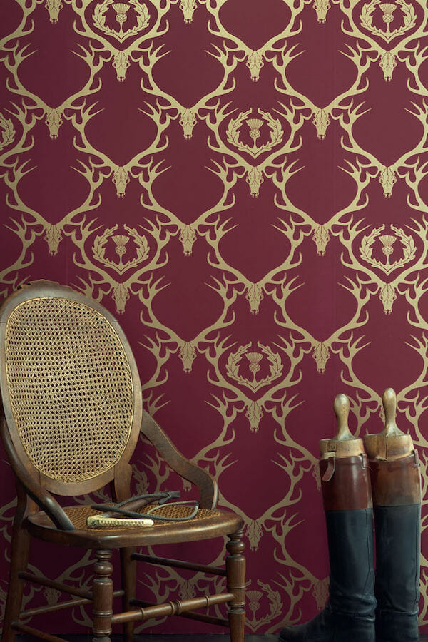 Deer Damask, Barneby Gates – £81 per roll