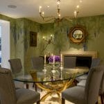 Wells Interiors de Gournay installation for Charlotte Lane Fox