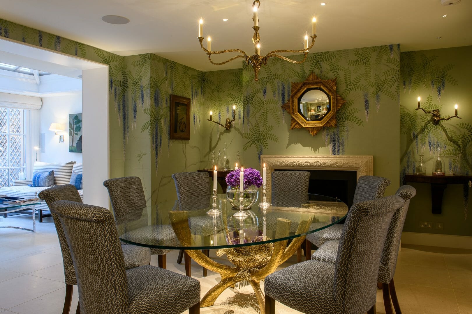 75 Wallpaper Dining Room Ideas Youll Love  August 2023  Houzz